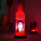 Elegant Bottle Lamp Gifts for Your Valentine Partner