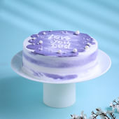 Loving Fathers Day Cake - Side View
