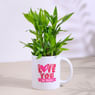 Lucky Bamboo In Love You Mug