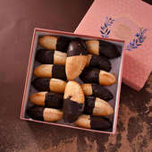 Luscious Chocolate Dipped Gujiyas Holi Gift Box