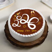 Lush Red Velvet New Year Cake