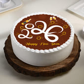 Lush Red Velvet New Year Cake