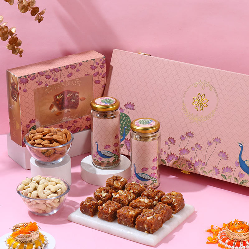 Luxurious Festive Delight Gift Hampers For Bhai Dooj