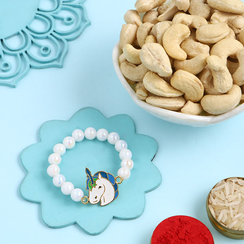 Magical Unicorn Rakhi With Cashews
