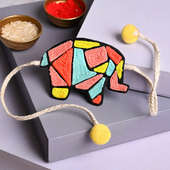 Buy Magnetic Elephant Rakhi For Kids Online