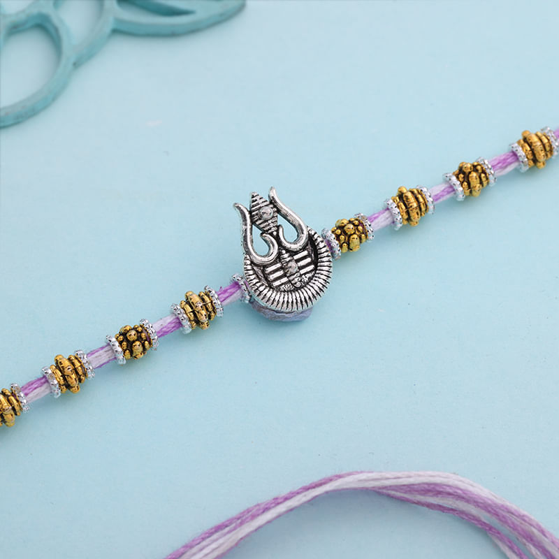Mahadev Blessings Trishul Rakhi