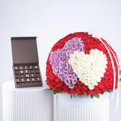 Majestic Love Roses N Chocolates