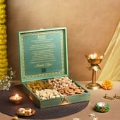 Majestic Peacock Diwali Dry Fruits Box