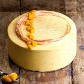 Tropical Charm Mango Coconut Cake