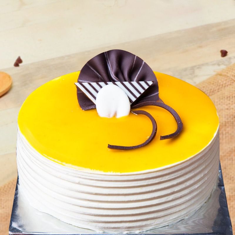 Delicious Mango Cake – 1 Kg. – India's Best Florist Autumn Lotus