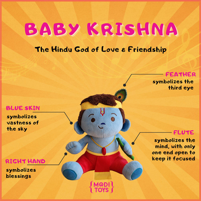 Mantra Chanting Baby Krishna Toy