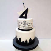 Marvellous Architectural Theme Cake