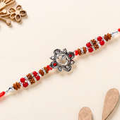 Marvellous Metal Om Rakhi