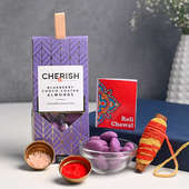 Mauli N Blueberry Choco Almonds - Bhai dooj Chocolate