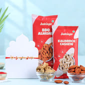 Mauli Rakhi With Almonds N Cashews