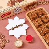 Mauli Rakhi With Kaju Dhoda Burfi