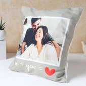 Me n You Love Personalised Photo Cushion