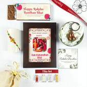 Memories N Munchies Personalised Rakhi Hamper