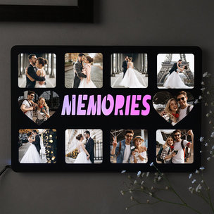 Personalised Memories Photo Frame For Birthday
