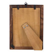 Backside view of Wooden Photo Frame