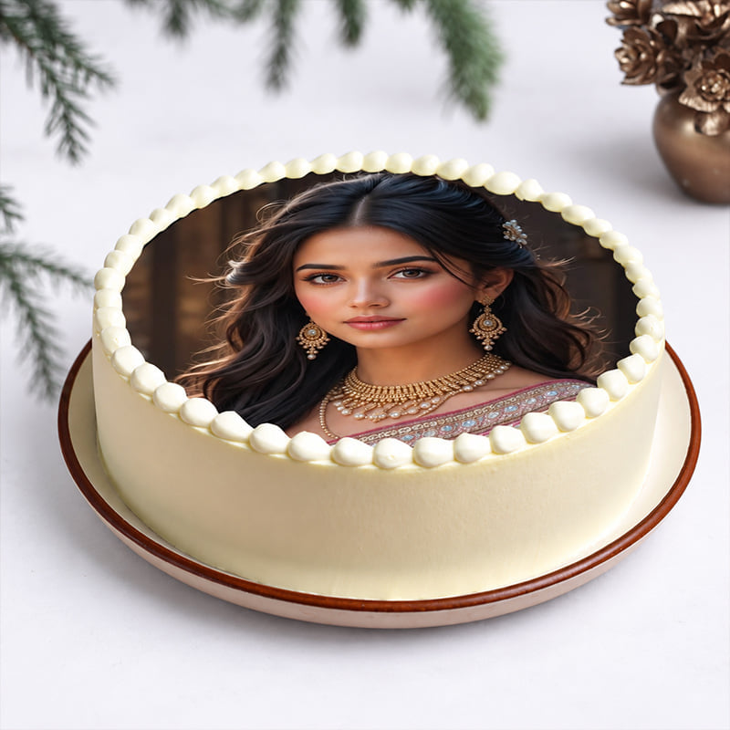 Memory Lane Photo Cake