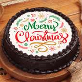 Merry Christmas Customised Cake
