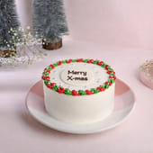 Merry Christmas Mini Chocolate Cake