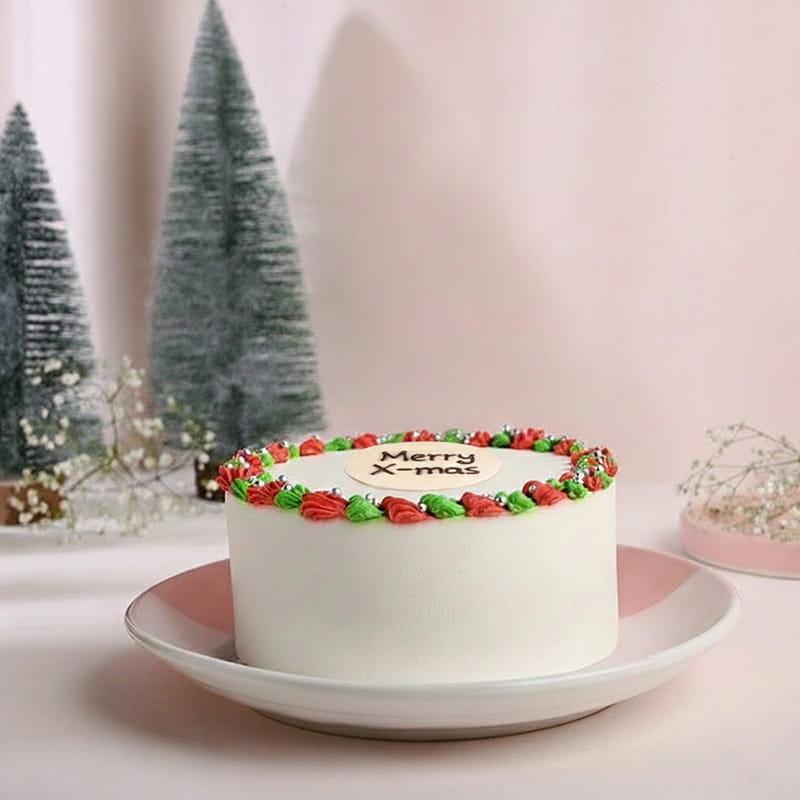 Merry Christmas Mini Chocolate Cake