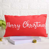 Merry Christmas Pillow 8X16 Inches