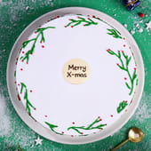 Merry Wishes Xmas Cake