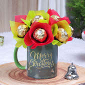 Merry Xmas Mug Rocher Bouquet