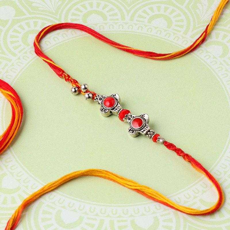 Mesmerizing Stone Studded Rakhi