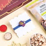 Messi Football Rakhi With Dryfruits Sweets N Nuts