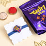 Messi Jersey Kids Rakhi With Choco Treats