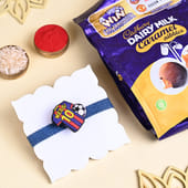 Messi Kids Rakhi With Chocolates
