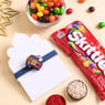 Messi Kids Rakhi With Skittles Candy