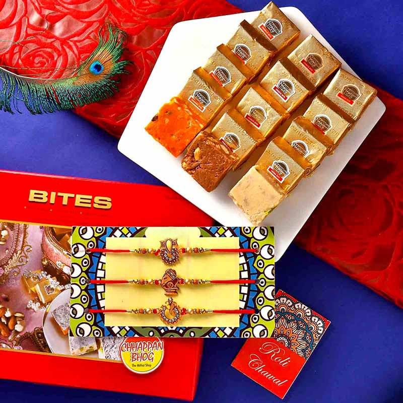 Mewa Bites Triple Rakhi