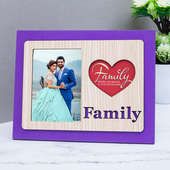 Mi Familia Custom Photo Frame | Personalised Table Top Photo Frame