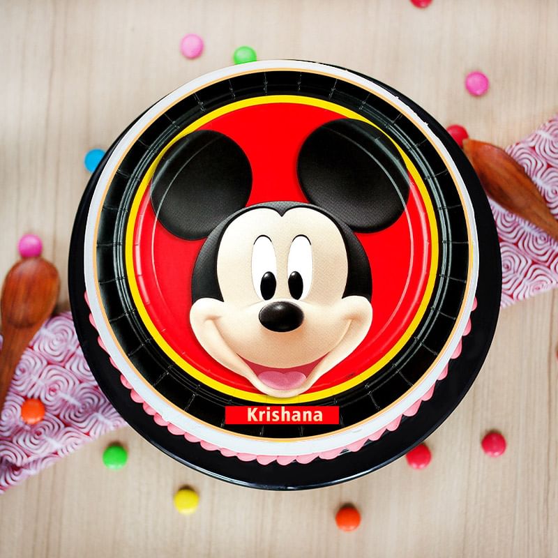 Mickey Mouse Poster Cake