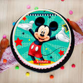 Mickey Poster Cake