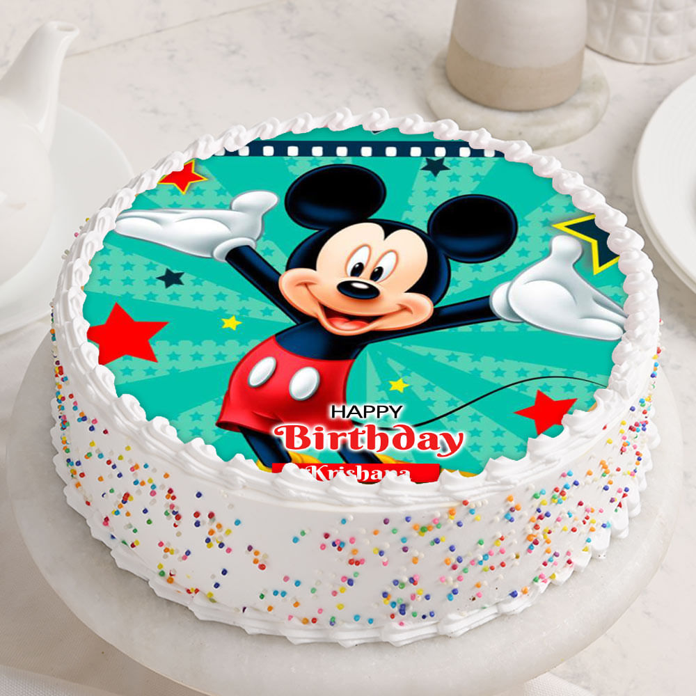 Mickey Poster Cake