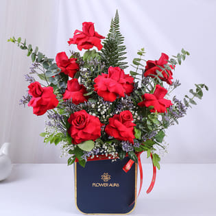 Midnight Forest Of Roses