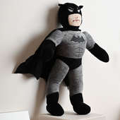Zommed View of Mighty Batman Superhero Figurine