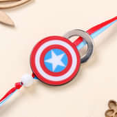 Mighty Captain America Rakhi