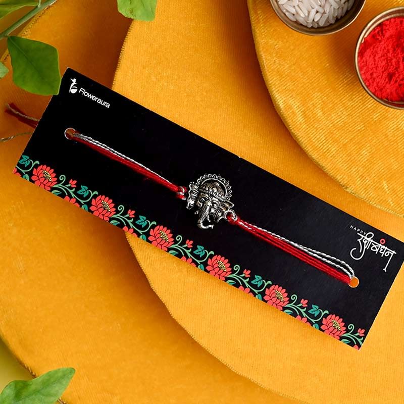 Send Mighty Ganesha Rakhi to India - Divine Rakhi