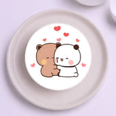 Milk N Mocha Love Bento Cake