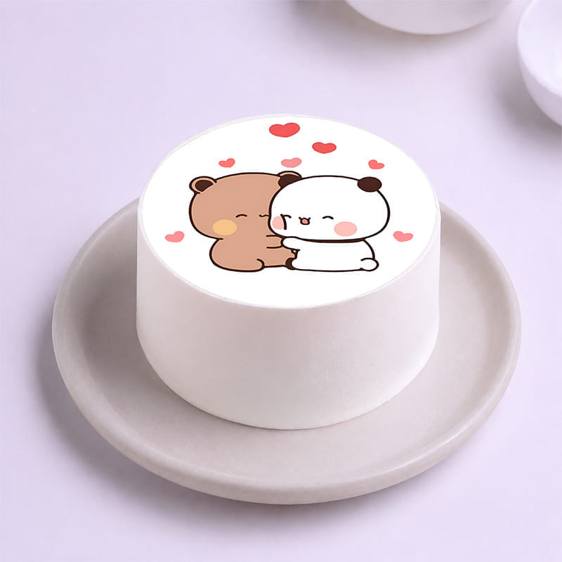 Milk N Mocha Love Bento Cake