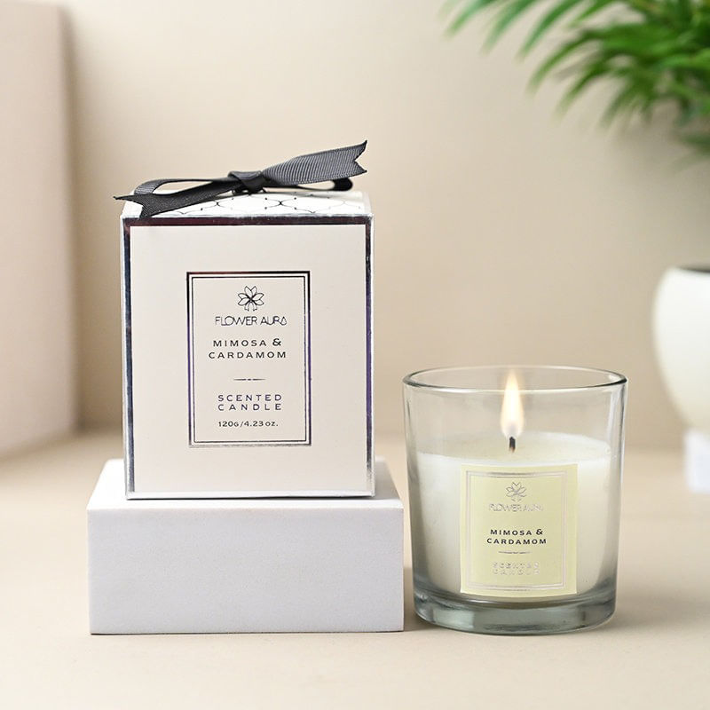 Mimosa Cardamom Aroma Candle