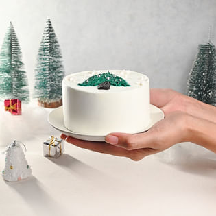 Buy Mini Chocolate Xmas Cake Online
