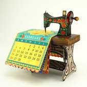 Mini Sewing Machine DIY 2024 Calendar